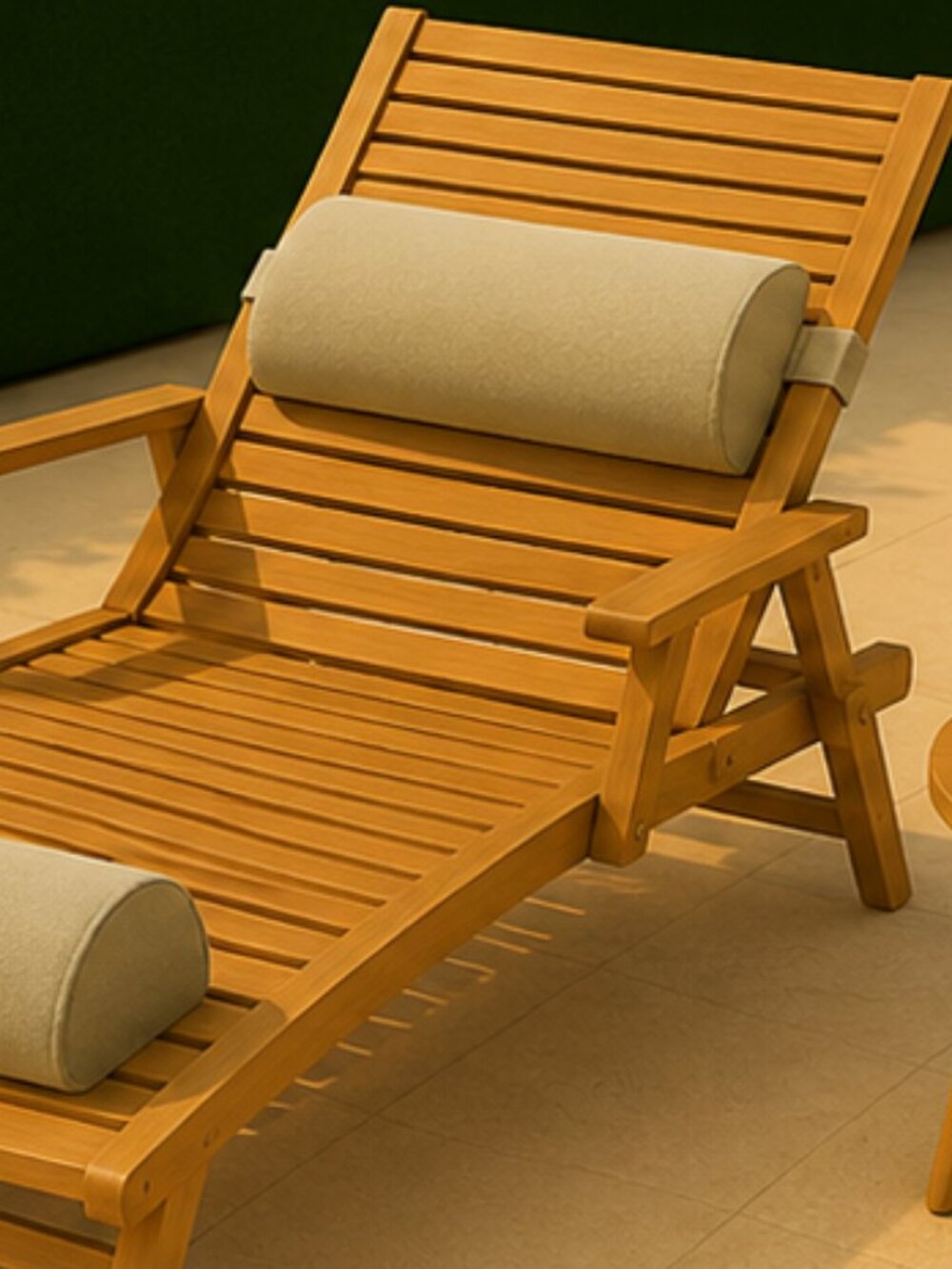 Set of 2 Stone Outdoor Lounge Pillows